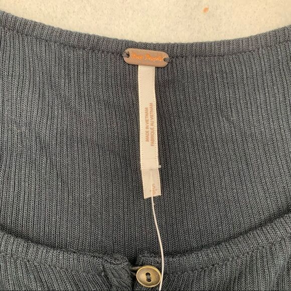 -Free People Puff Sleeve Top NWT S - Picture 7 of 12